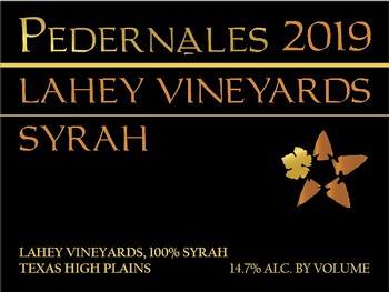 2019 Lahey Vineyards Syrah