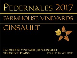 2017 Farmhouse Vineyards Cinsault